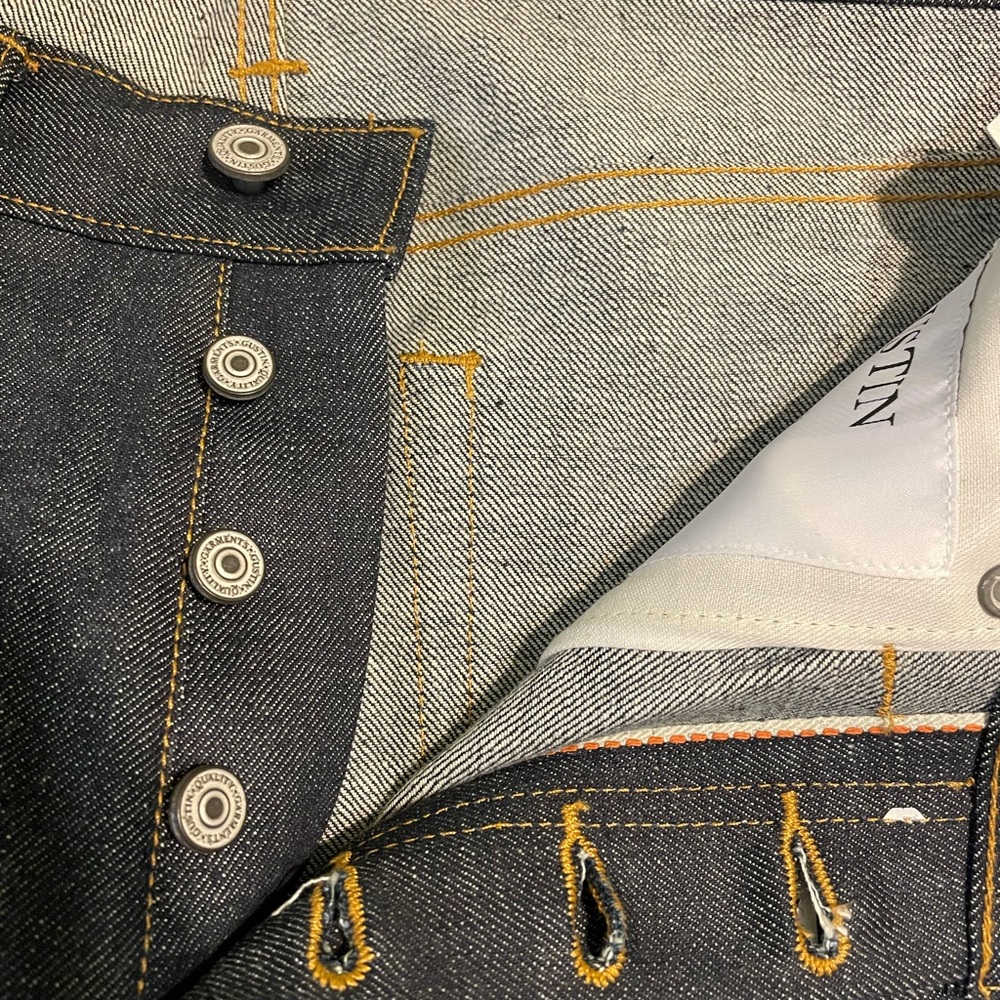 Gustin deep blue indigo #75 Okayama selvedge denim - Picture 5 of 12